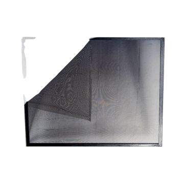 ZANZARIERA ADESIVA NERA LINEA STANDARD ECCO 150X300CM 