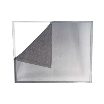 ZANZARIERA ADESIVA GRIGIA LINEA STANDARD ECCO 150X300CM 