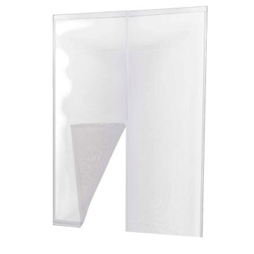 ZANZARIERA ADESIVA BIANCA LINEA STANDARD ECCO 120X240CM