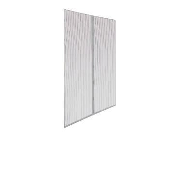 ZANZARIERA MAGNETICA GRIGIA LINEA STANDARD MAGNET 120X160CM 