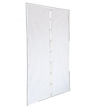 ZANZARIERA MAGNETICA ECCO STRIP RIDUCIBILE 140X250CM BIANCA