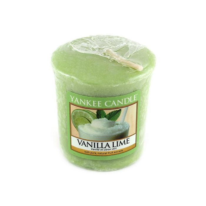 YANKEE CANDLE - CANDELA SAMPLER VANILLA LIME
