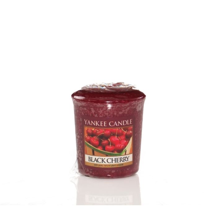YANKEE CANDLE - CANDELA SAMPLER BLACK CHERRY