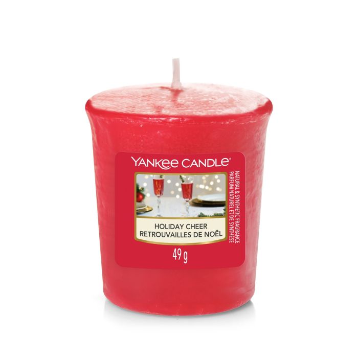 YANKEE CANDLE - CANDELA SAMPLER HOLIDAY CHEER XMAS