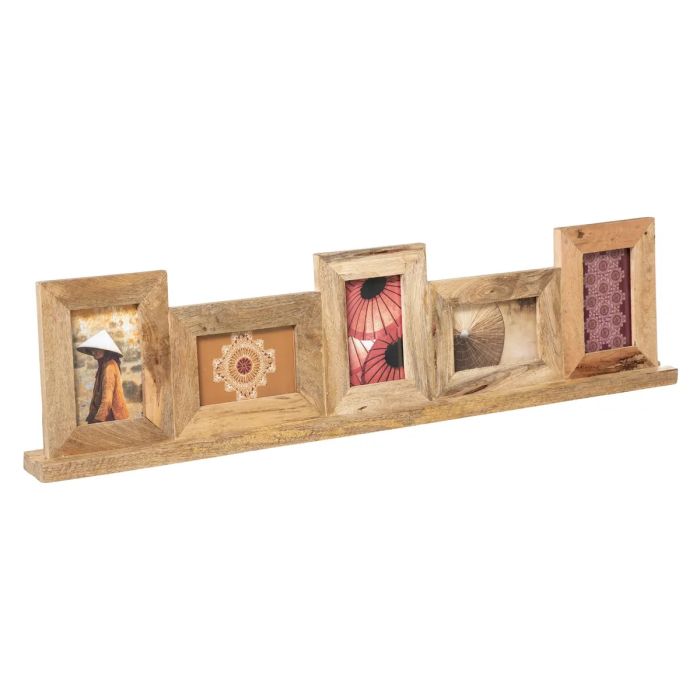 5 PORTAFOTO IN LEGNO