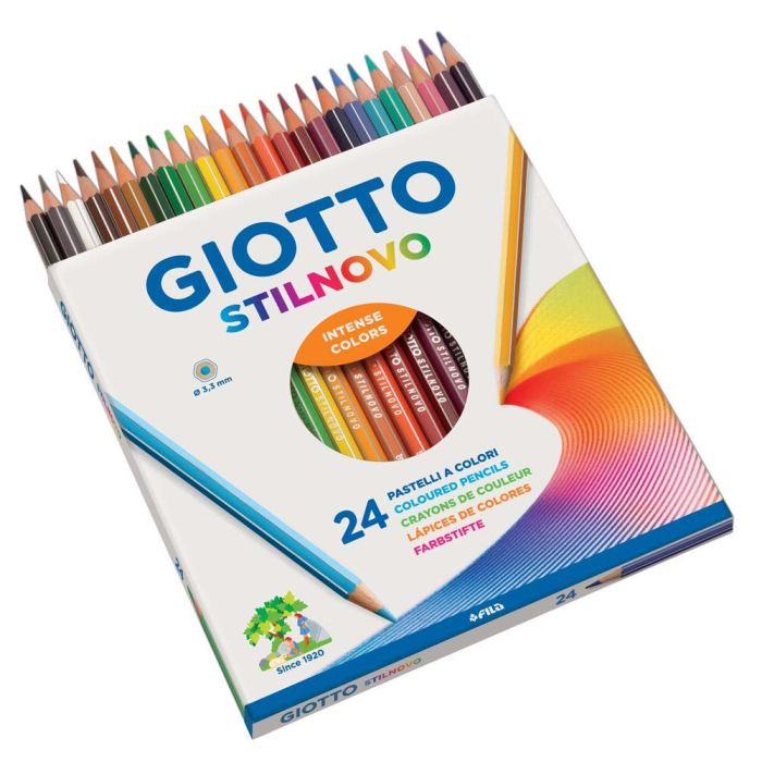 ASTUCCIO GIOTTO STILNOVO 24 PEZZI