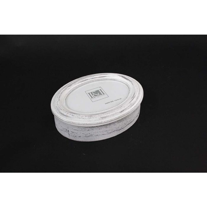 SCATOLA OVALE 24CM INVECCHIATO