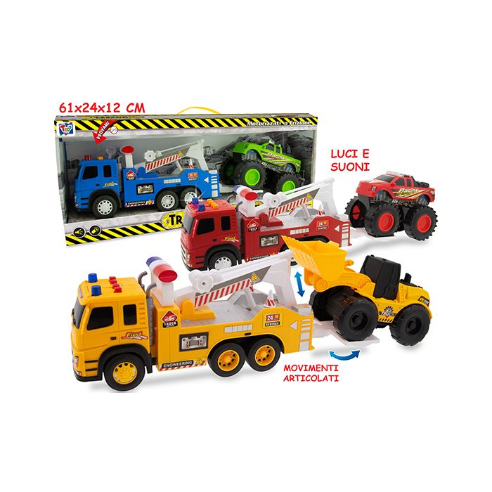 PLAYSET MEZZI C/LUCI E SUONI 3MDL
