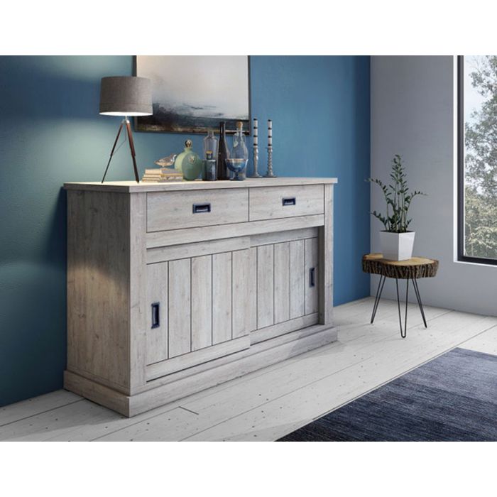 CREDENZA PICC. ANTHONY CM 150 2A+2C ANCONA OAK