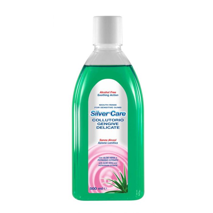 COLLUTORIO GENGIVE DELICATE 500ML SILVER CARE COLLUTORIO GENGIVE DELICATE 500ML SILVER CARE