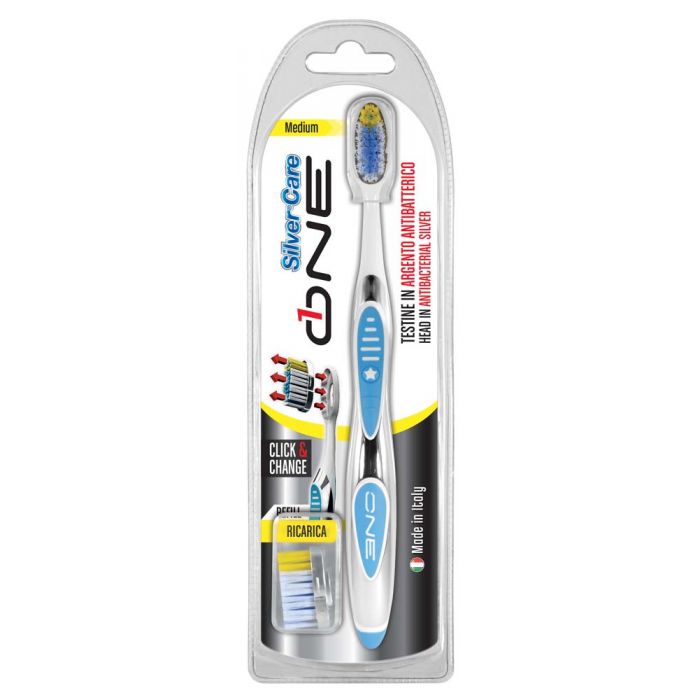 SPAZZOLINO MEDIO SILVER CARE ONE SPAZZOLINO MEDIO SILVER CARE ONE