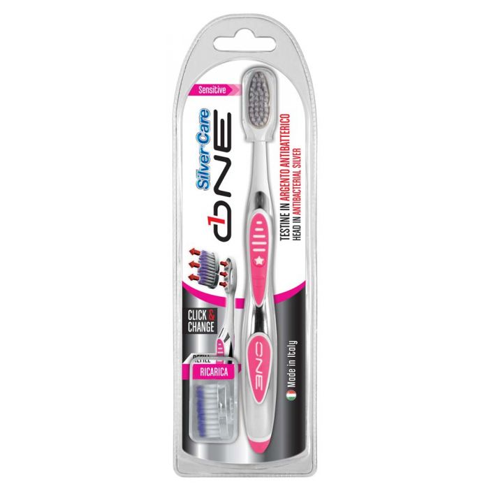 SPAZZOLINO SENSITIVE SILVER CARE ONE SPAZZOLINO SENSITIVE SILVER CARE ONE