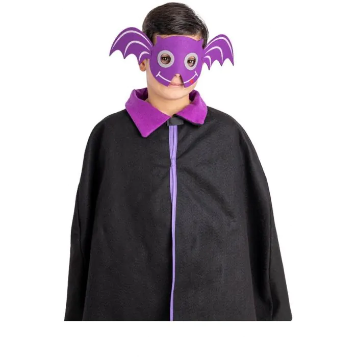 Maschera di zucca per bambini, 18 x 15 cm, maschera per cosplay di Halloween, regalo di compleanno per ragazze, maschera per gli occhi per bambini da incubo e feste di Halloween