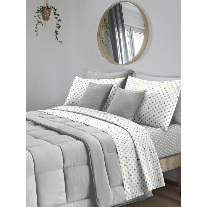 COMPLETO LETTO IN FLANELLA MORBIDO TEPORE 1 PIAZZA COMPLETO LETTO IN FLANELLA MORBIDO TEPORE 1 PIAZZA