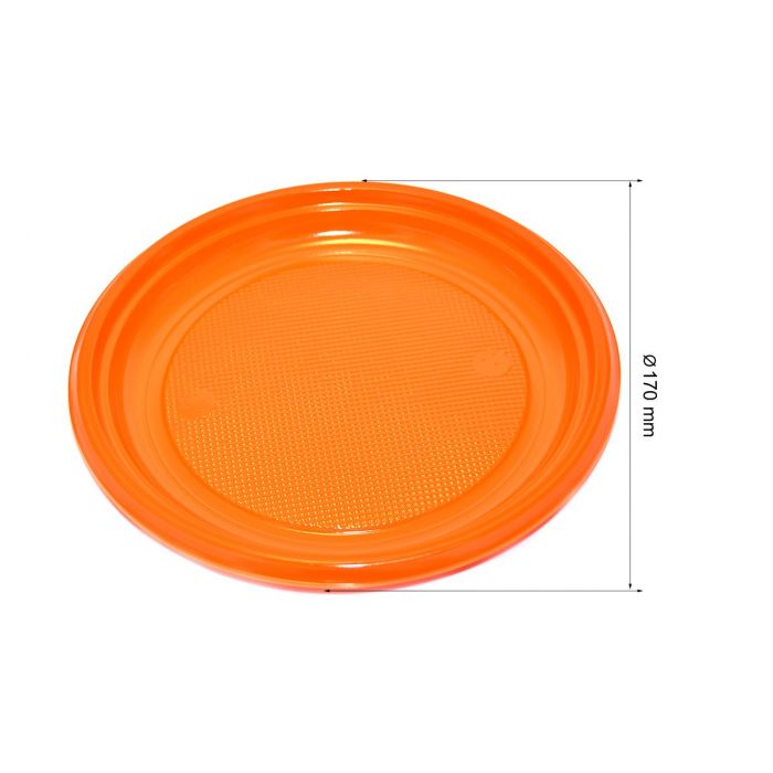 PIATTI PIA. D220 30PZ ARANCIO PIATTI PIA. D220 30PZ ARANCIO