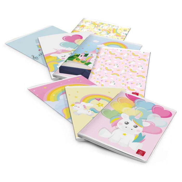 QUADERNO MAXI RAINBOW&DREAMS 42FF/SH 80GR RIGHE 4a 5a ELEMENTARI/SUPERIORI  ASSORTITO : vendita online QUADERNO MAXI RAINBOW&DREAMS 42FF/SH 80GR RIGHE  4a 5a ELEMENTARI/SUPERIORI ASSORTITO in offerta