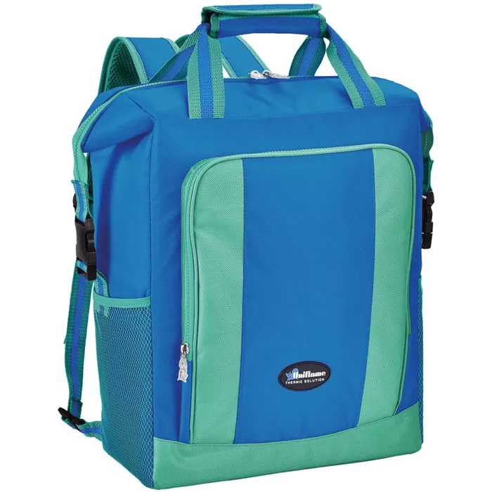 EVERFUN Borsa Termica A Doppio Scomparto Da 30 Litri - Capienza 48 Lattine - Impermeabile, Isolata 20 Ore - Ideale Per Spiaggia, Picnic E Campeggio