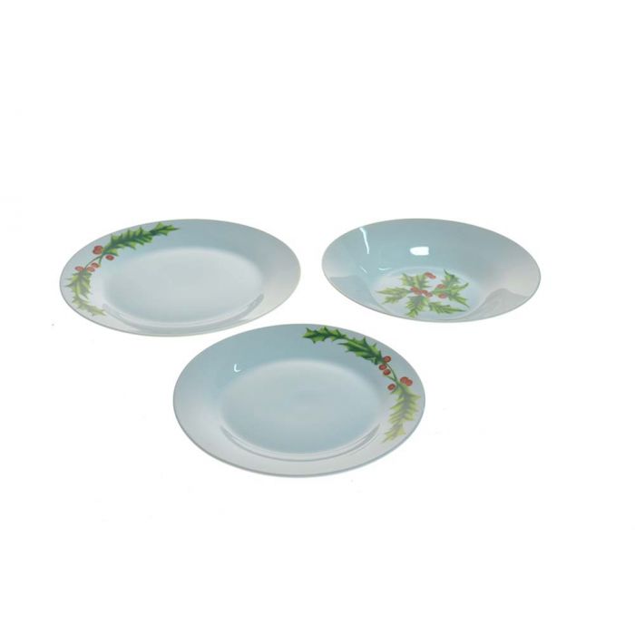 SERV.PIATTI 18PZ TONDO NATALE SERV.PIATTI 18PZ TONDO NATALE