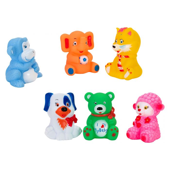 GOMMOLOSI ANIMALI 4PZ GOMMOLOSI ANIMALI 4PZ