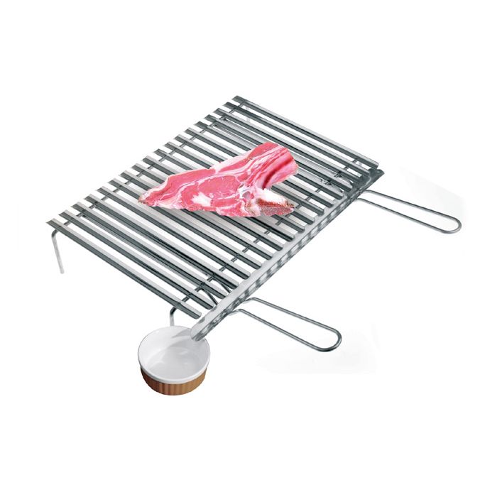 Graticola raccoglisugo in acciaio inox con piedi: i migliori accessori  Barbecue