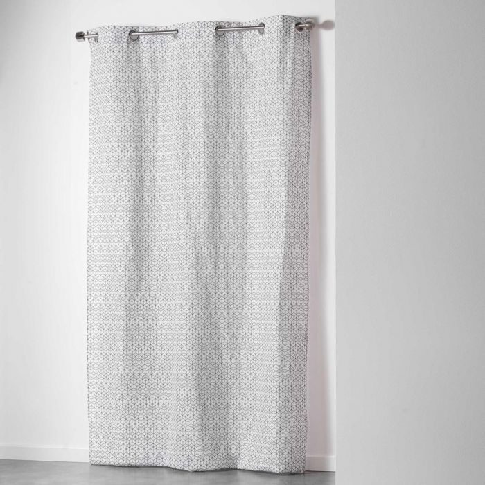 TENDA C/OCCHIELLI 140X280CM BIANCO