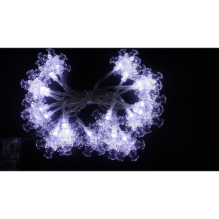 LUCI NATALE 40 LED BATTERIA