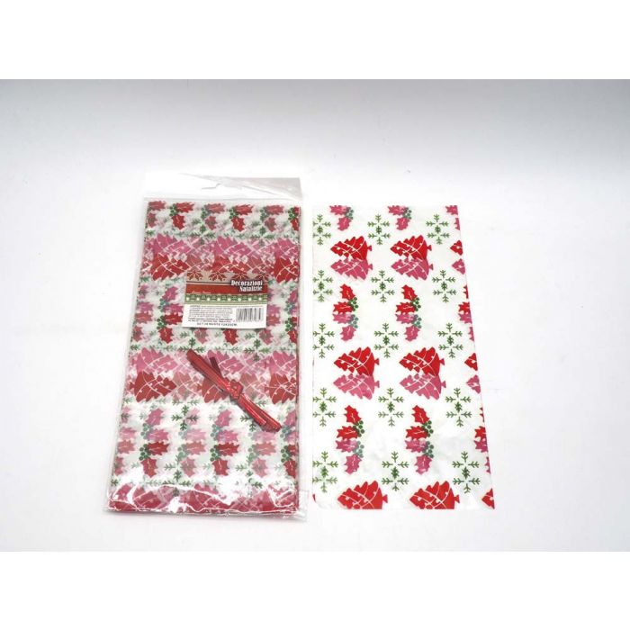 SET 20 SACCHETTINI NYLON C/DIS. 12X25CM C/LACCI RASO SPESS.0.02MM SET 20 SACCHETTINI NYLON C/DIS. 12X25CM C/LACCI RASO SPESS.0.02MM