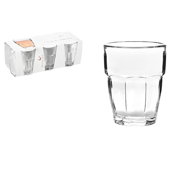 SET 6 BICCHIERI DI VETRO MILANO 65ML