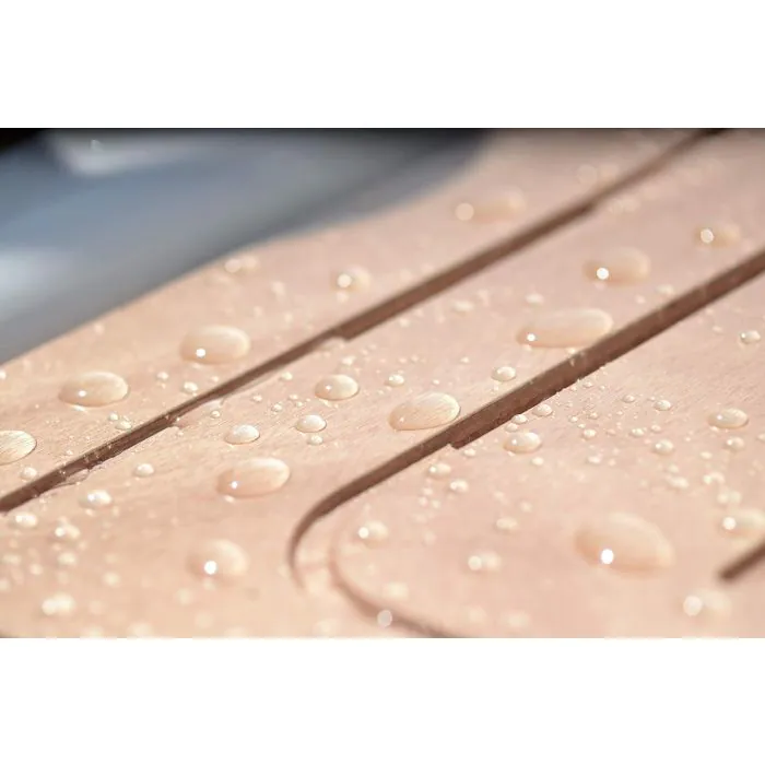 Pedana Doccia In Legno Okumè 50x50 Cm - Per Piatti Doccia 70x70 Cm | Compensato Marino Verniciato, Antiscivolo - Foto 10