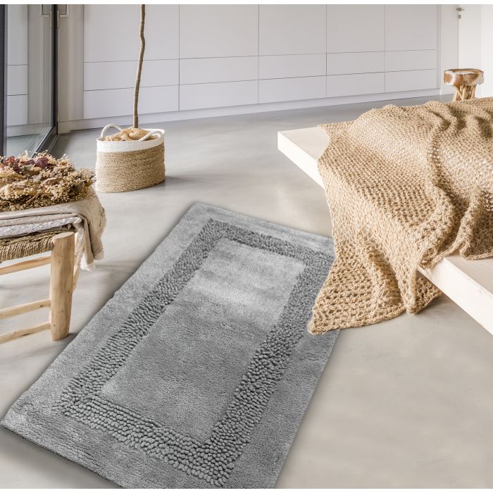 TAPPETO BAGNO CLAY 70X130CM GRIGIO: vendita online TAPPETO BAGNO CLAY  70X130CM GRIGIO in offerta