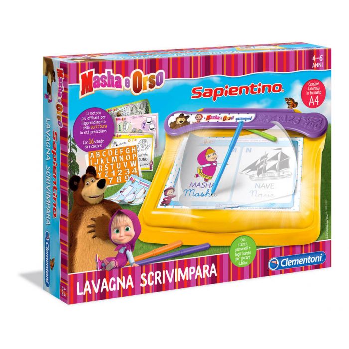 LAVAGNA SCRIVIMPARA MASHA E L'ORSO LAVAGNA SCRIVIMPARA MASHA E L'ORSO