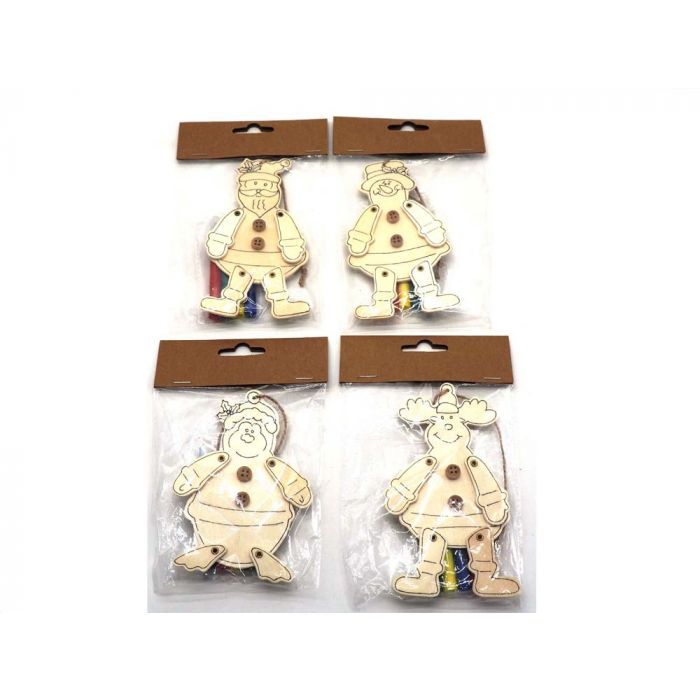 B.NATALE LEGNO NATALE DECOUPAGE H.14X8X6.5CM C/SPAGO B.NATALE LEGNO NATALE DECOUPAGE H.14X8X6.5CM C/SPAGO