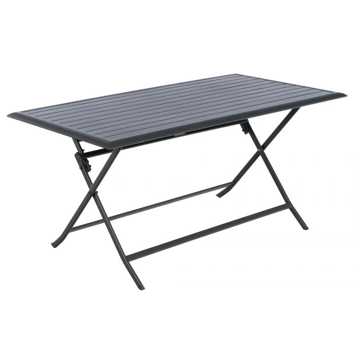 TAVOLO PIEGHEVOLE AZUA GRAFITE 150X80 H71CM TAVOLO PIEGHEVOLE AZUA GRAFITE 150X80 H71CM