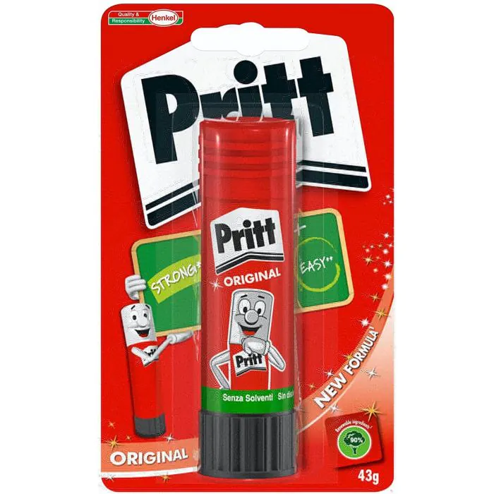 Original Stick Colla Trasparente 1 Tubetto Da 43gr Pritt - Foto 9