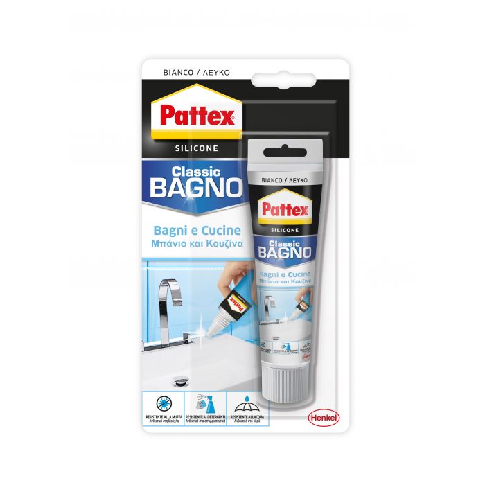 PATTEX SILICONE BAGNI E CUCINE BIANCO 50ml