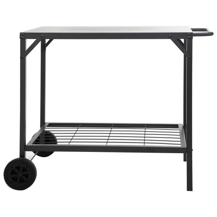 CARRELLO CUCINA 90X58 H. 75CM ANTRACITE