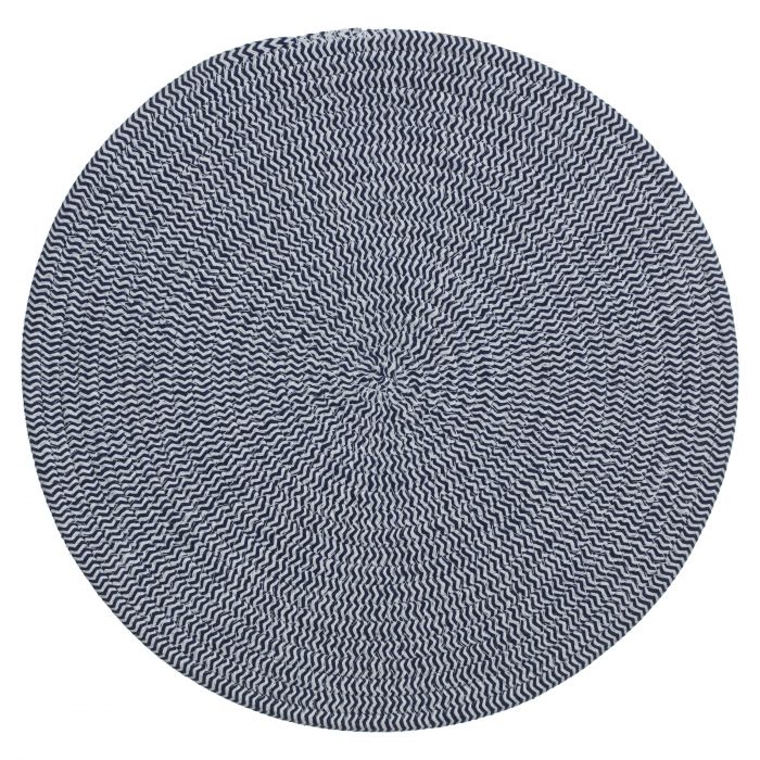 TOVAGLIETTA ROTONDA BLU D 38CM TOVAGLIETTA ROTONDA BLU D 38CM