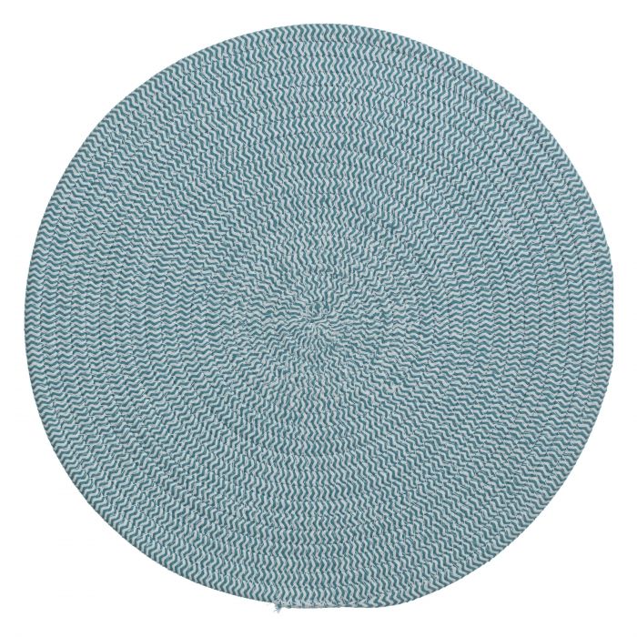 TOVAGLIETTA ROTONDA AZZURRO D 38CM TOVAGLIETTA ROTONDA AZZURRO D 38CM