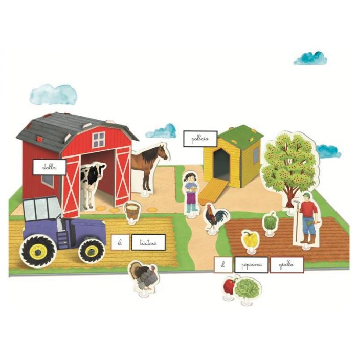 MONTESSORI- FATTORIA PAROLE E FRASI MONTESSORI- FATTORIA PAROLE E FRASI
