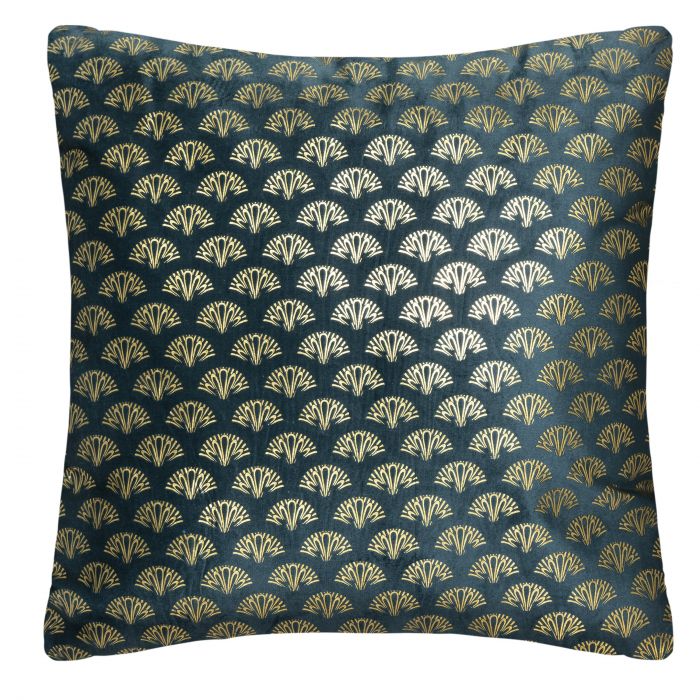 CUSCINO BLU C/DECORO 40X40CM CUSCINO BLU C/DECORO 40X40CM