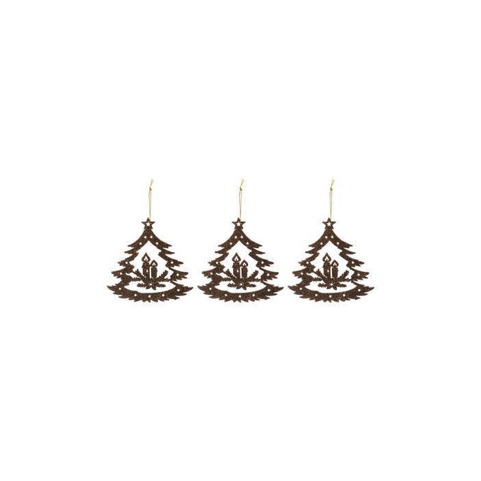 Orecchini a forma di albero di Natale come regalo per