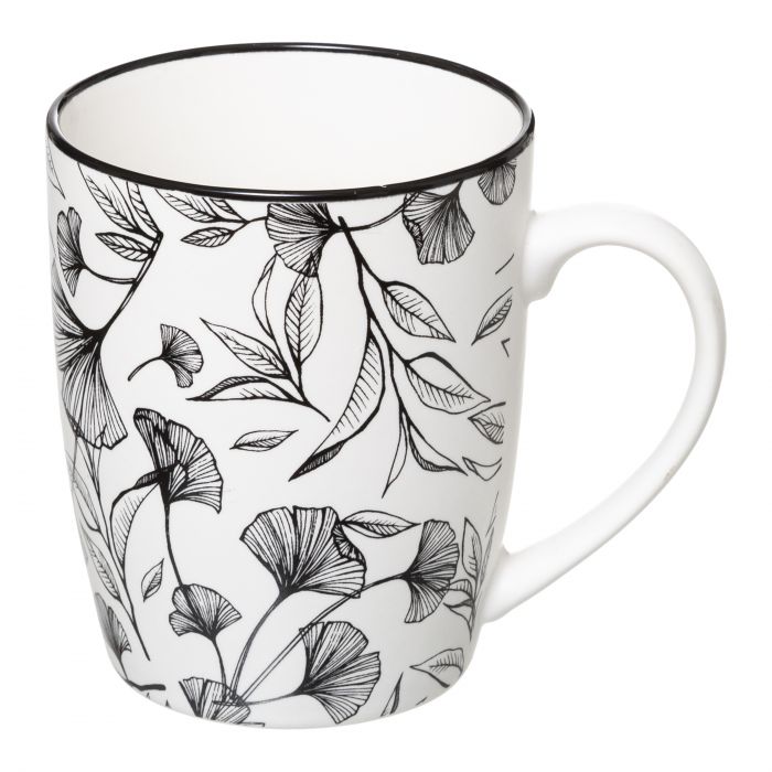 TAZZA BIANCA C/DECORI 34CL TAZZA BIANCA C/DECORI 34CL