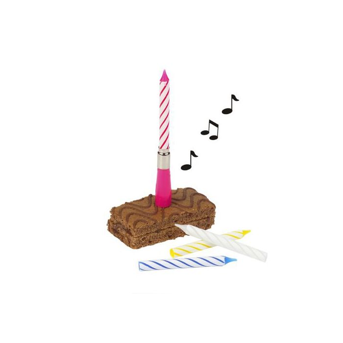 CANDELA MUSICALE 12CM HAPPY BITHDAY C/3 CANDELE CANDELA MUSICALE 12CM HAPPY BITHDAY C/3 CANDELE