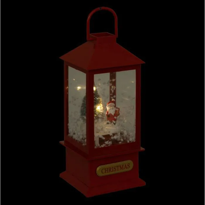 Lanterne Natalizie Da Esterno, Con Pupazzo Di Neve, Babbo Natale - 5