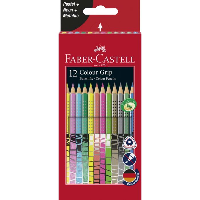 AST. CART. 12 MATITE COLORATE C.GRIP SPC. AST. CART. 12 MATITE COLORATE C.GRIP SPC.