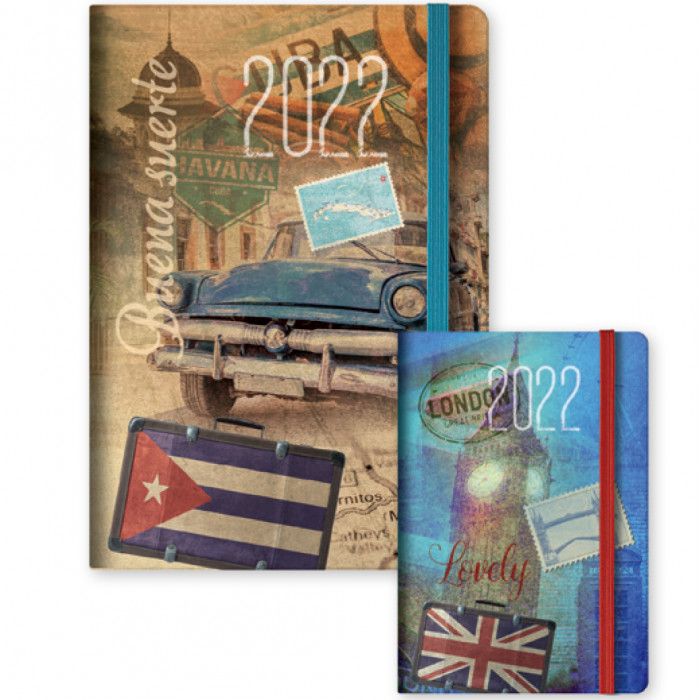 AGENDA TRAVELLER QUADRETTINO C/ELASTICO 10,5X14,8CM AGENDA TRAVELLER QUADRETTINO C/ELASTICO 10,5X14,8CM