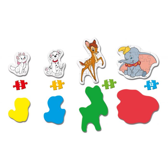 PZL 3-6-9-12 MY FIRST PUZZLES DISNEY CLA
