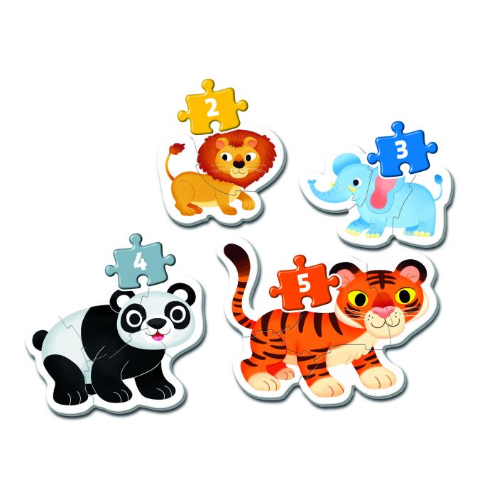 PUZZLE 2-3-4-5 MY FIRST PUZZLE WILD