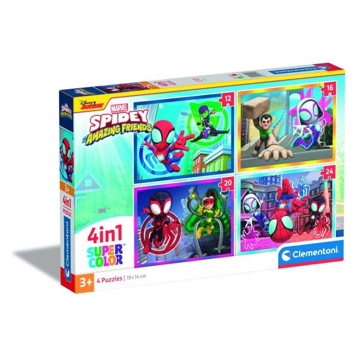 PZL 4 IN 1 SPIDEY AND HIS AMAZING FRIENDS PZL 4 IN 1 SPIDEY AND HIS AMAZING FRIENDS