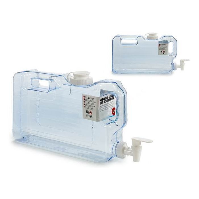 DISTRIBUTORE IN PLASTICA 4.2LT CON RUBINETTO